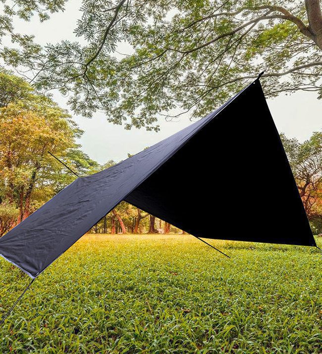Large Hexagonal Camping Tarp - VOLANS Large Hexagonal Camping Tarp - VOLANS