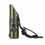 Volans 7-in-1 Survival Whistle Green