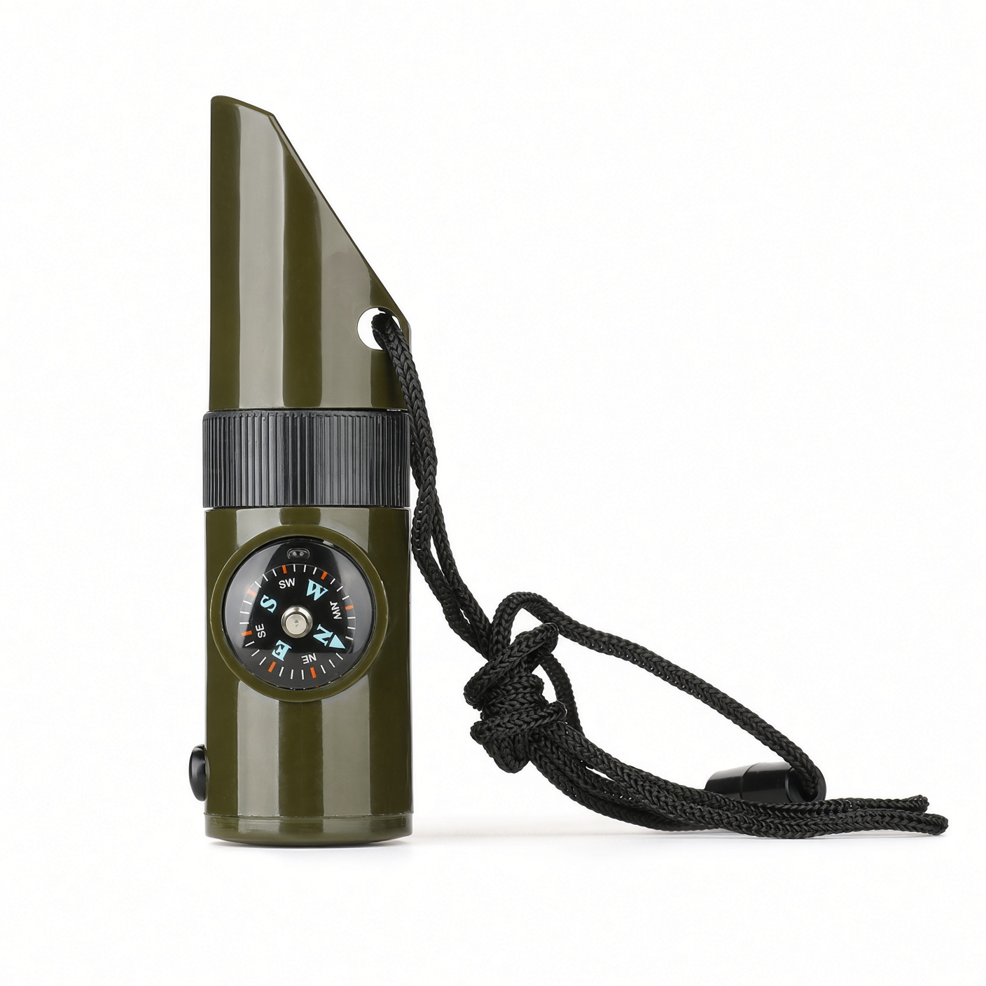 Volans 7-in-1 Survival Whistle Green