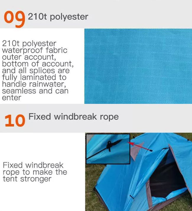 Automatic freestanding tent VOLANS