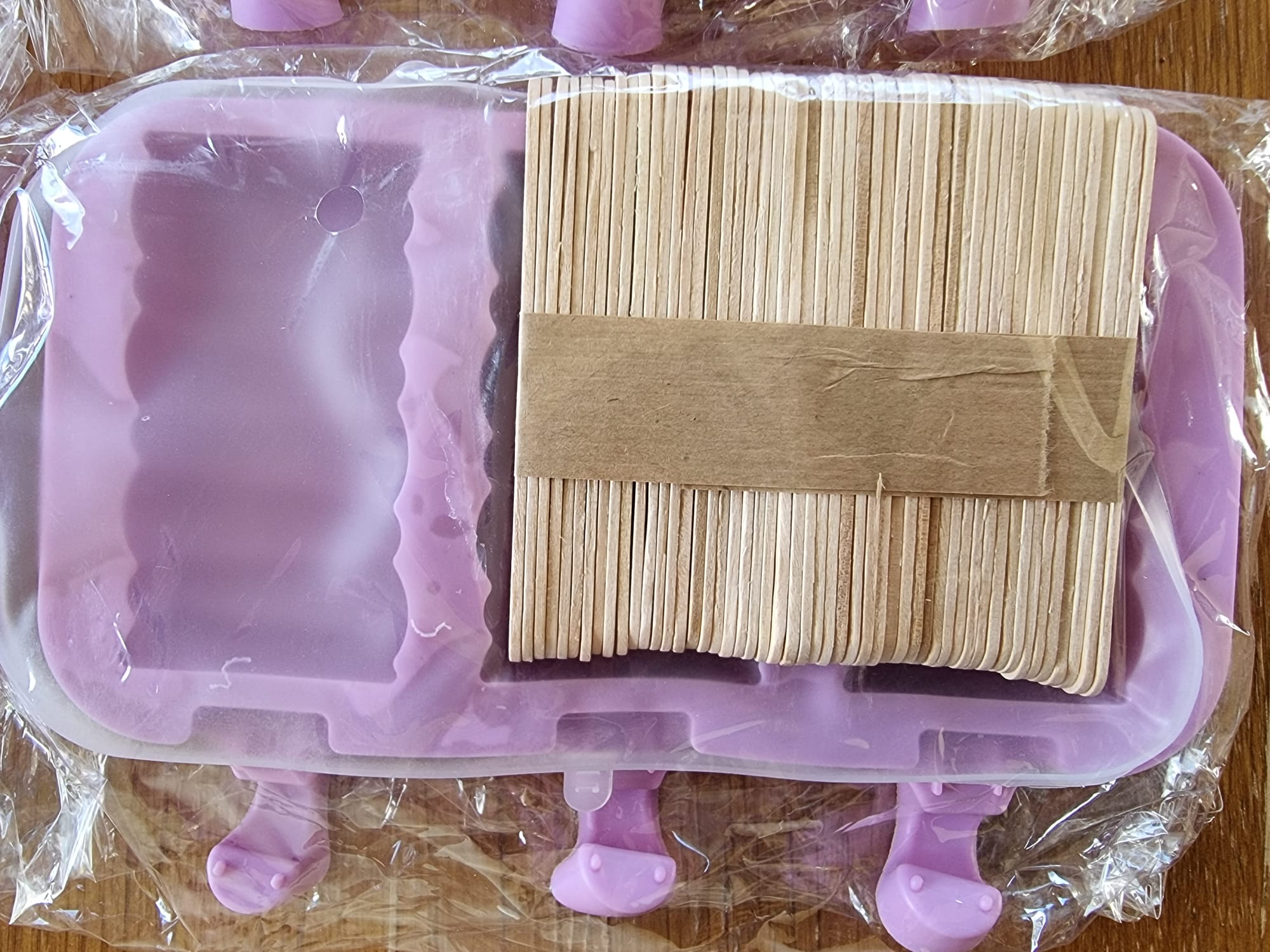 Silicone ice lolly moulds BPA free VOLANS