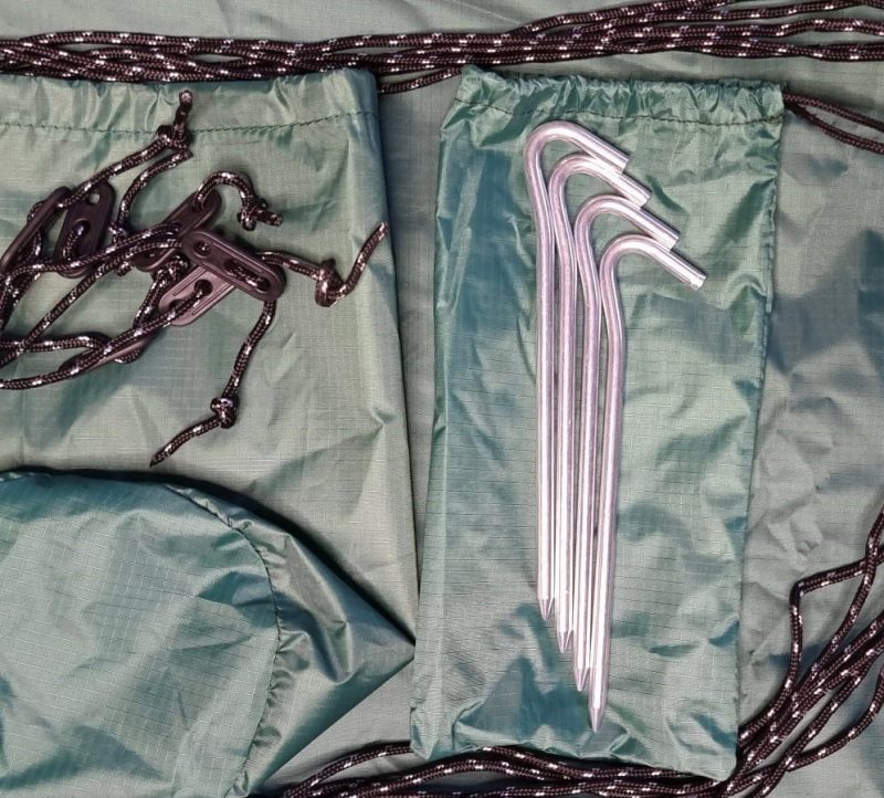 Versatile Lightweight Camping Tarp for Hammocks and Tents - Durable Outdoor Shelter - Image 5