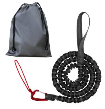 Kids Bicycle Tow Rope | Bike Tow Bungee with Bag & Carabiner