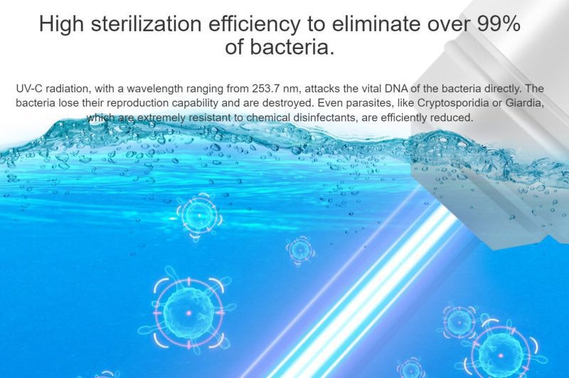 UV Water Purifier Pen - Rechargeable Water UV sterilization pen | Sterilize & sanitize water & surfaces - Image 4