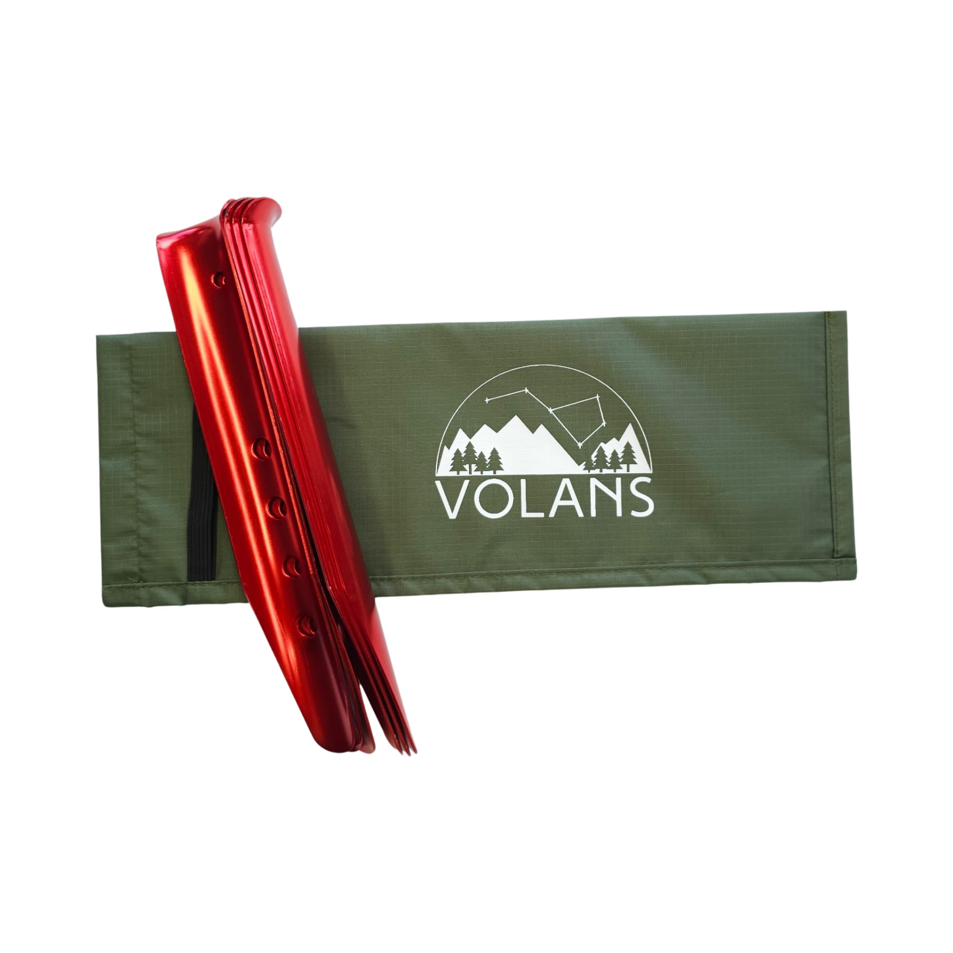 U-shaped tent stakes for sand and snow