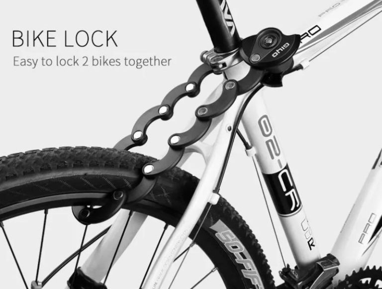GIYO Folding Bike Lock Ultimate Bicycle Security Solution Heavy
