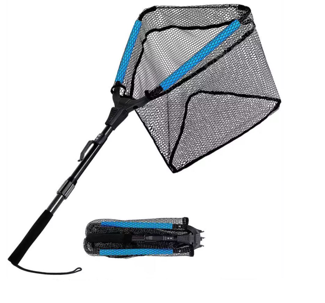 Foldable fishing net