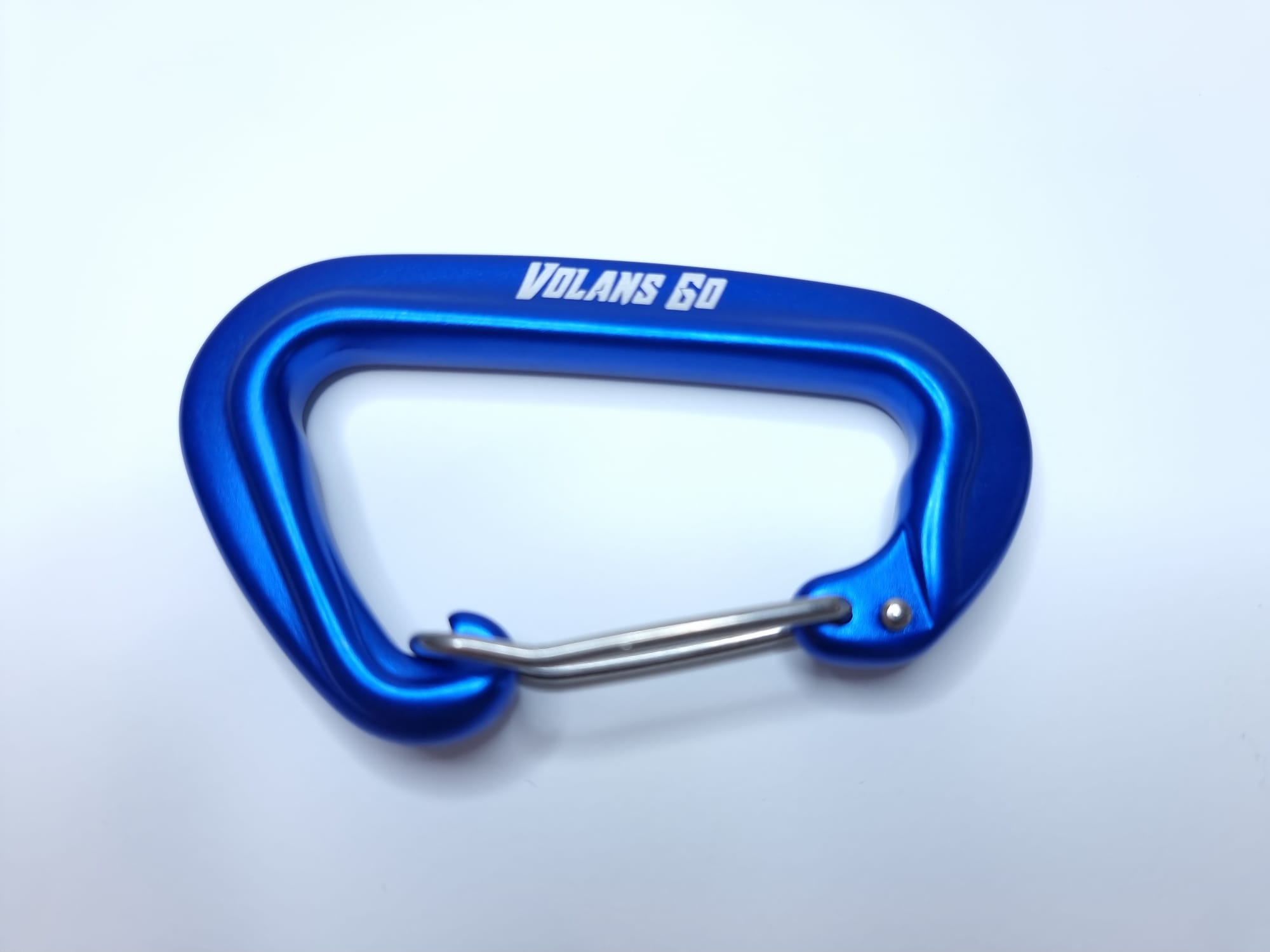 24kN Carabiner DType Wire gate carabiners Blue or Red VOLANS