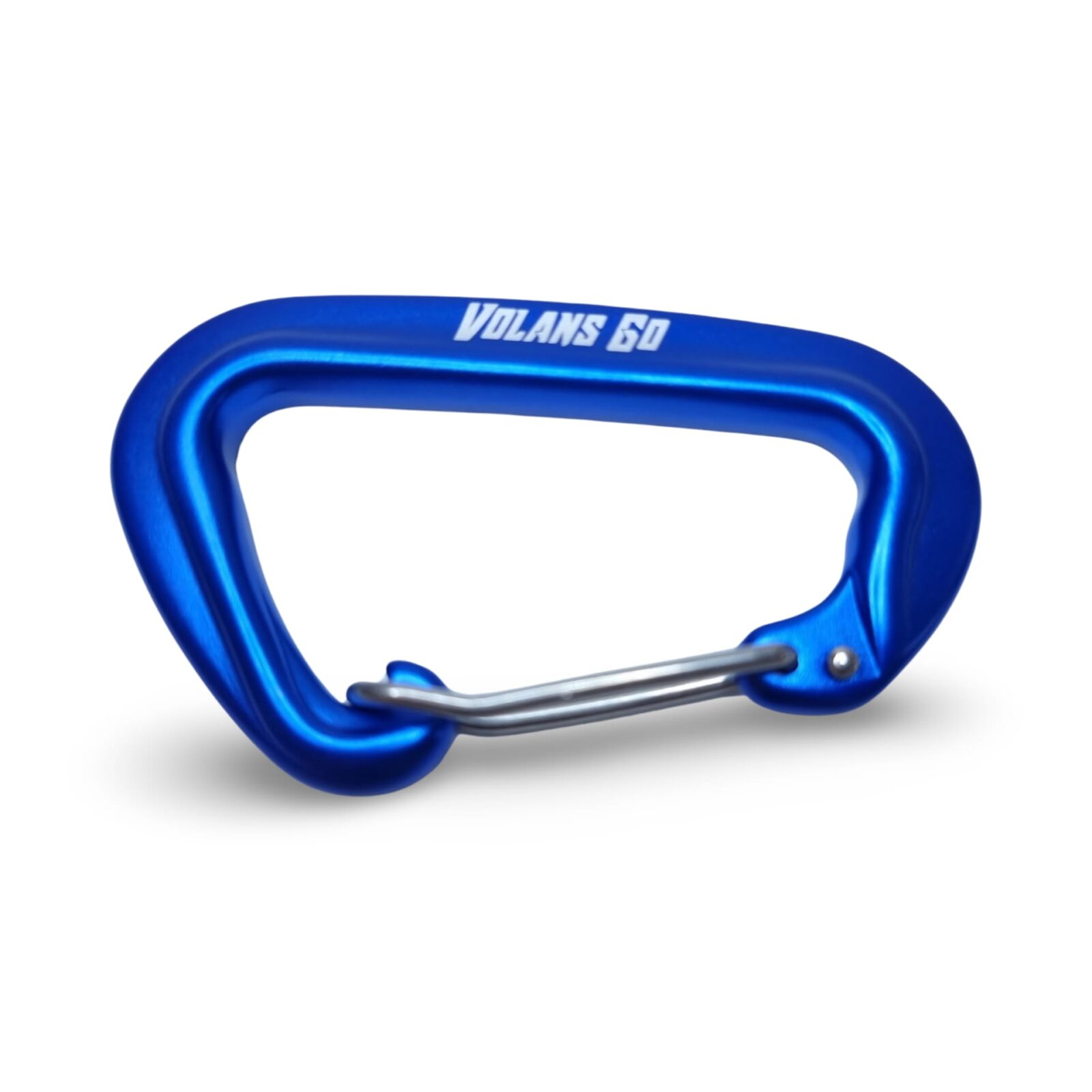 Volans 24 kN D-type wire gate carabiner