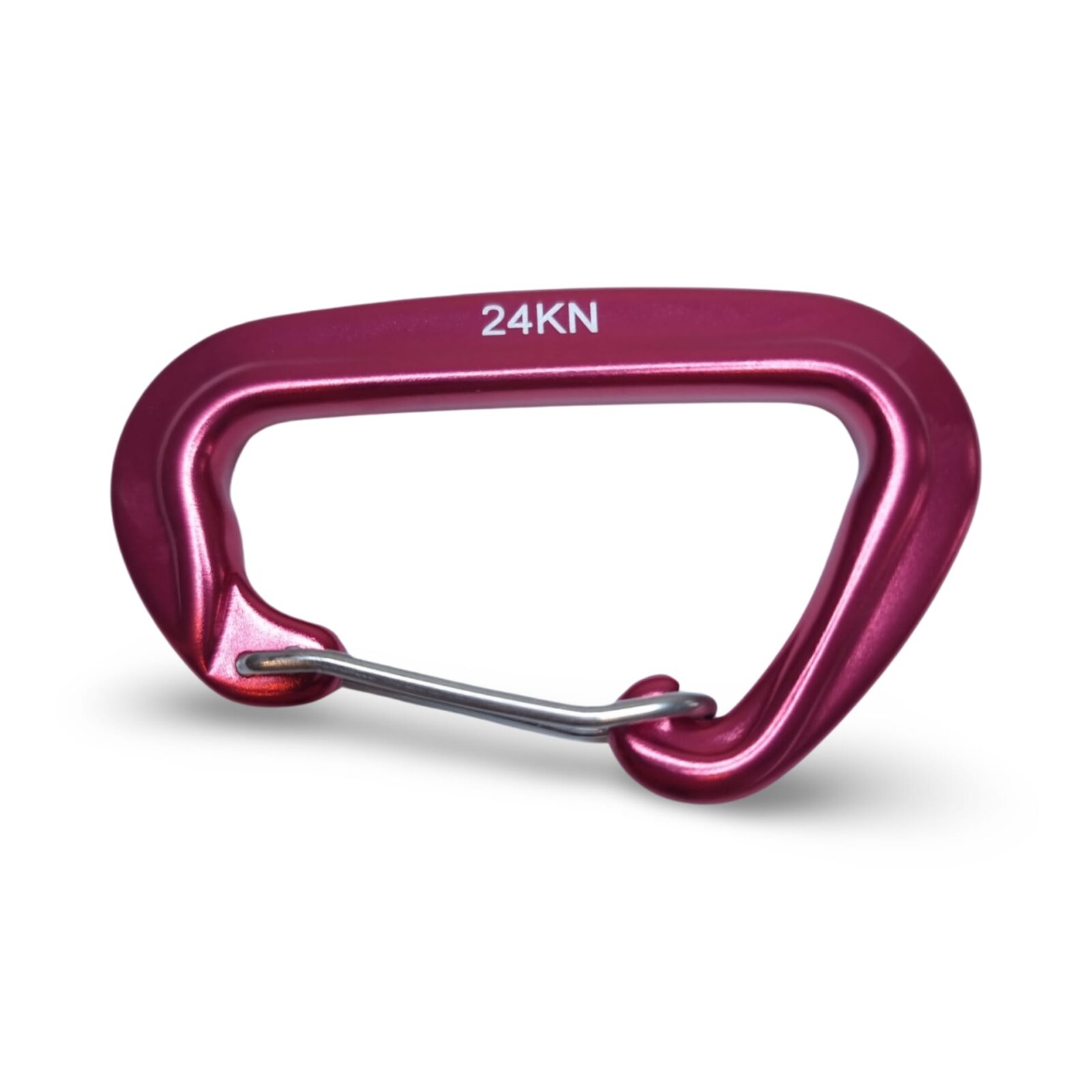 Volans 24 kN D-type wire gate carabiner