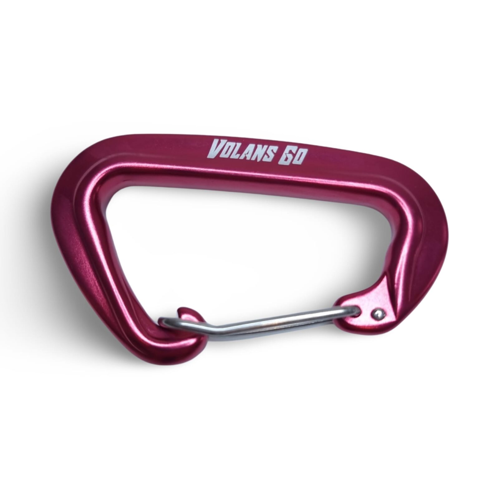 Volans 24 kN D-type wire gate carabiner