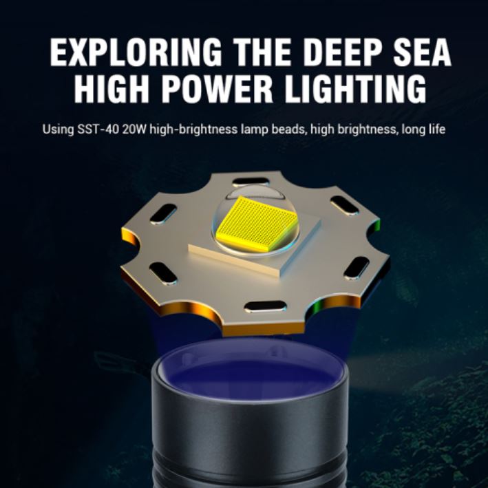 Tactical dive torch