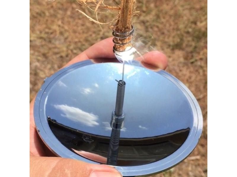 Solar fire starter