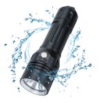 Tactical Dive Torch - 1500 Lumens, USB-C Rechargeable, 50m Dive Depth