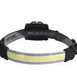 Waterproof LED Headlamp with Red Rear Light | USB-C Rechargeable | Ideal for Outdoor Activities