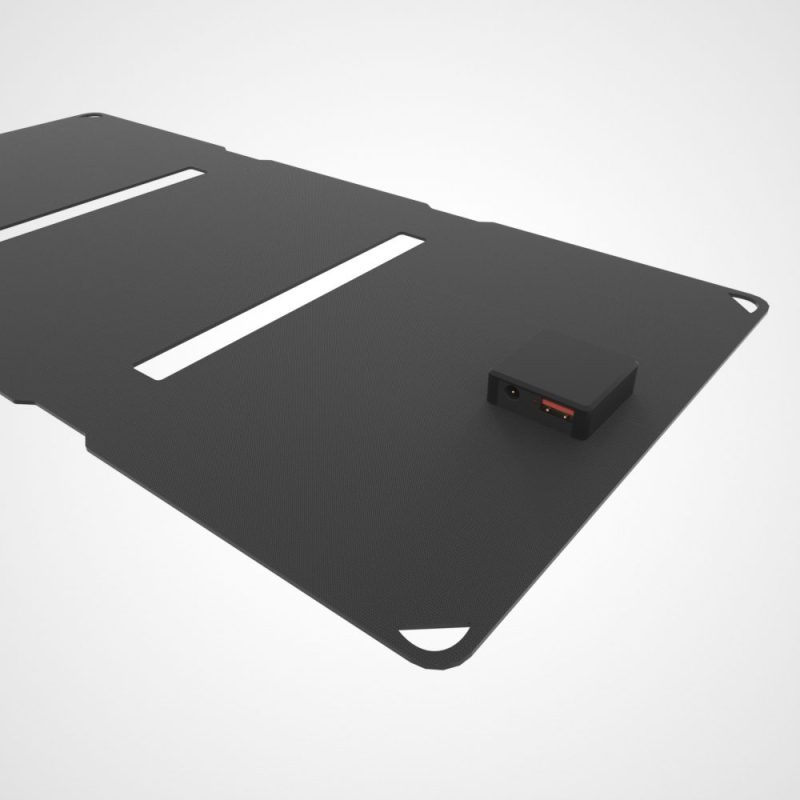 Foldable Solar panel | 20w Waterproof ideal for Hiking, Camping Backpacking | Compatible with iPhone, iPad, Samsung - Image 4