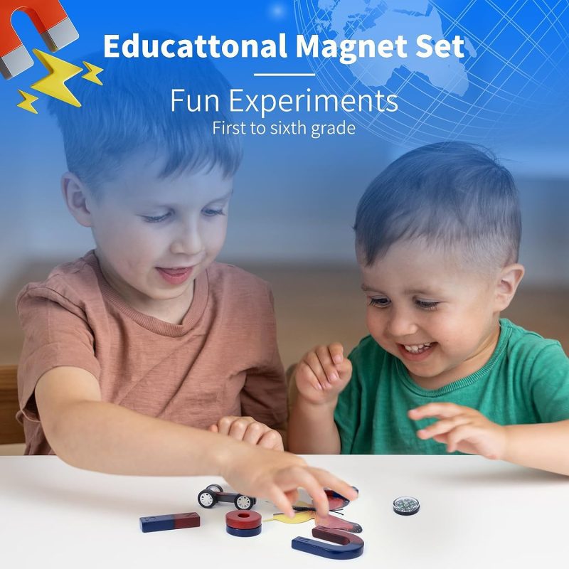 Explore Physics Science with Magnets Kit | Magnet STEM Education Toy - Image 6