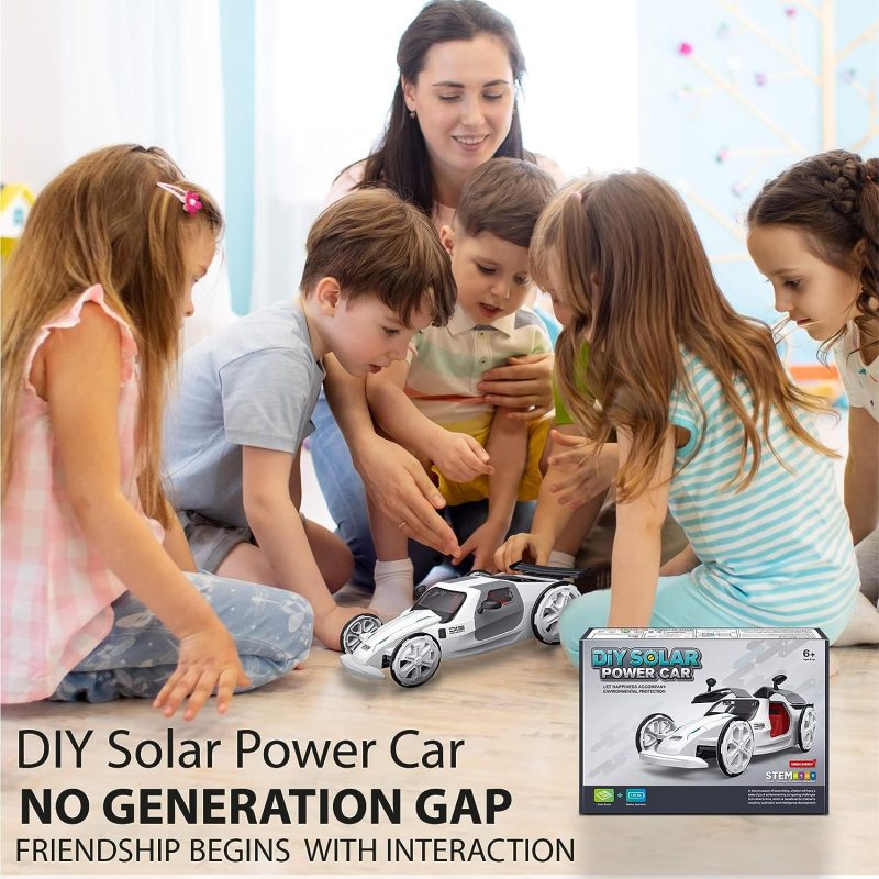 DIY Solar Powered Car - Dual power STEM car with Solar & Batteries - Image 7