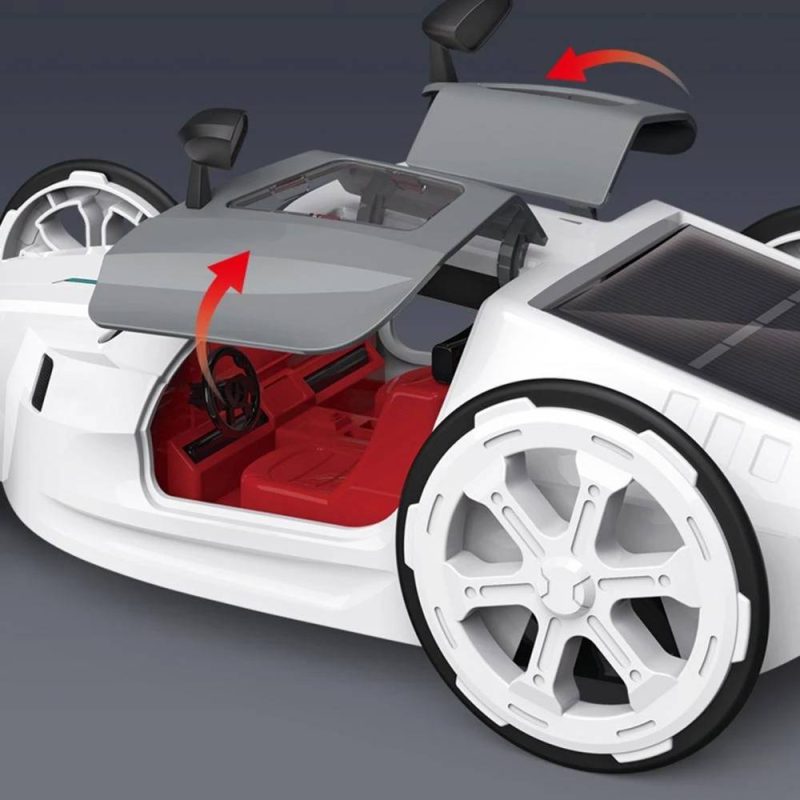 DIY Solar Powered Car - Dual power STEM car with Solar & Batteries - Image 18