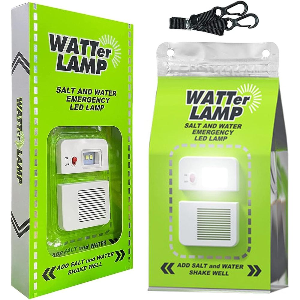 Salt Water Emergency Lamp | Battery-Free LED