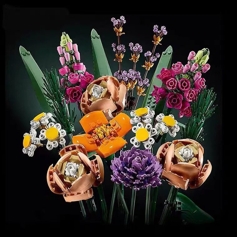 Buildmoc-Flower-Bouquet