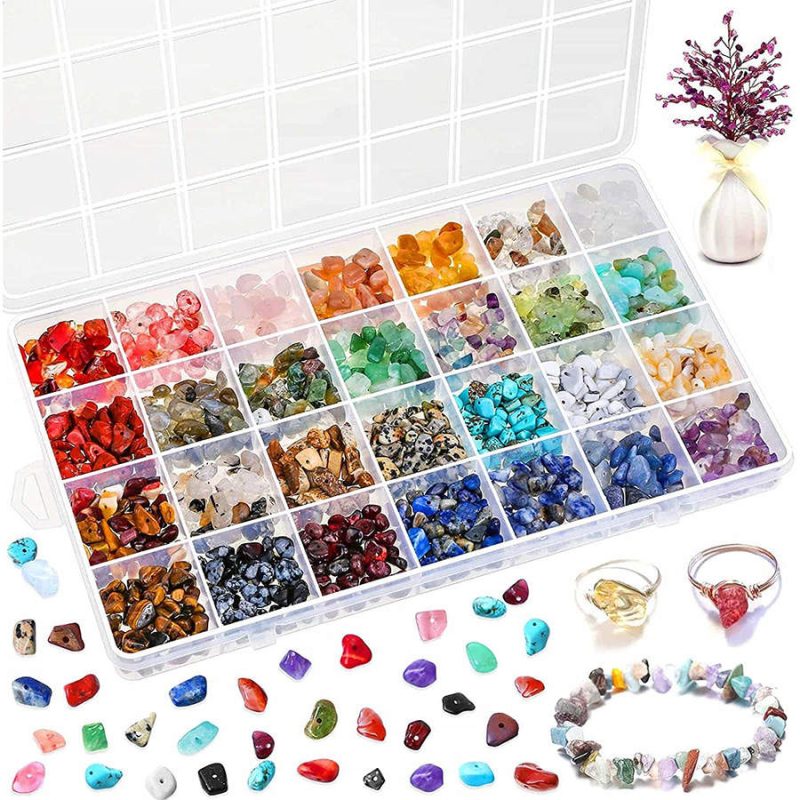 DIY Crystal Jewellery Making Kit | 1660PCS Gemstones - Image 2