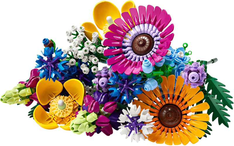 939pcs BuildMoc Wildflower Bouquet Set | Ages 13+ - Image 7