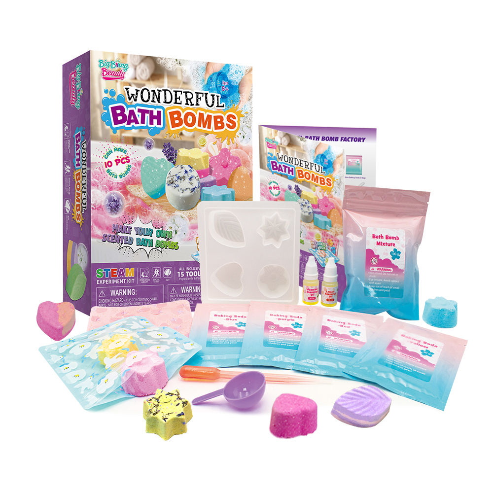 Make Your Own Bath Bombs Kit — Kids STEAM, Ages 8+