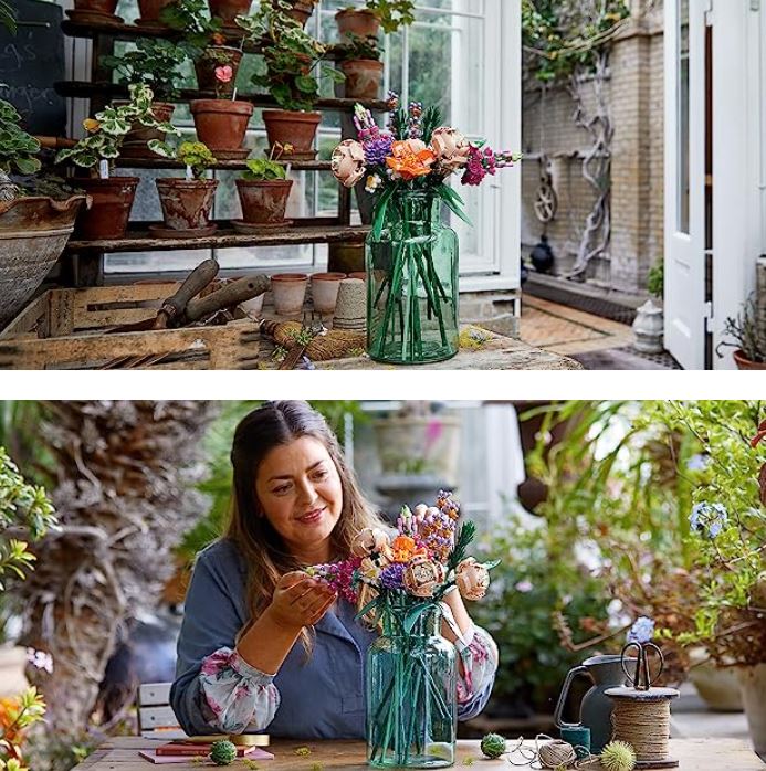 756pcs BuildMoc Flower Bouquet | Ages 8+ - Image 6