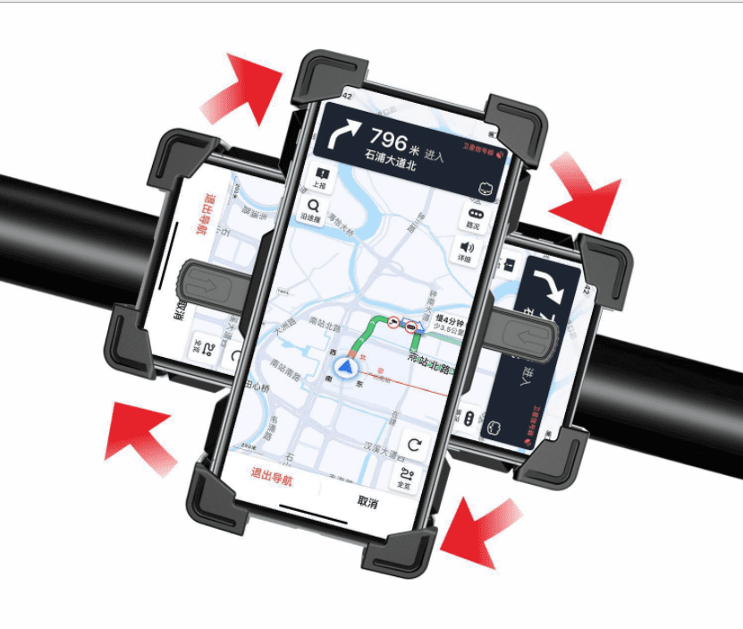 Automatic-Bike-phone-holder