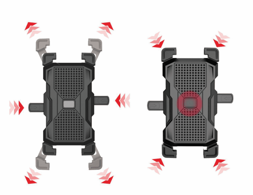 Automatic Motorcycle Mobile Phone Mount / Bike Phone Holder - Image 2