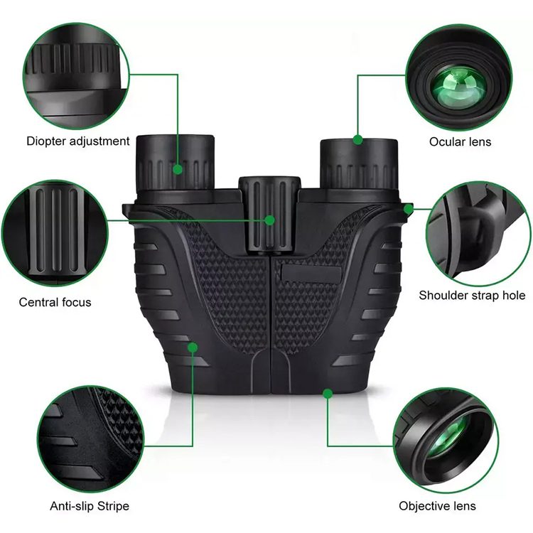 10x25 Compact Binoculars | Waterproof - Image 9