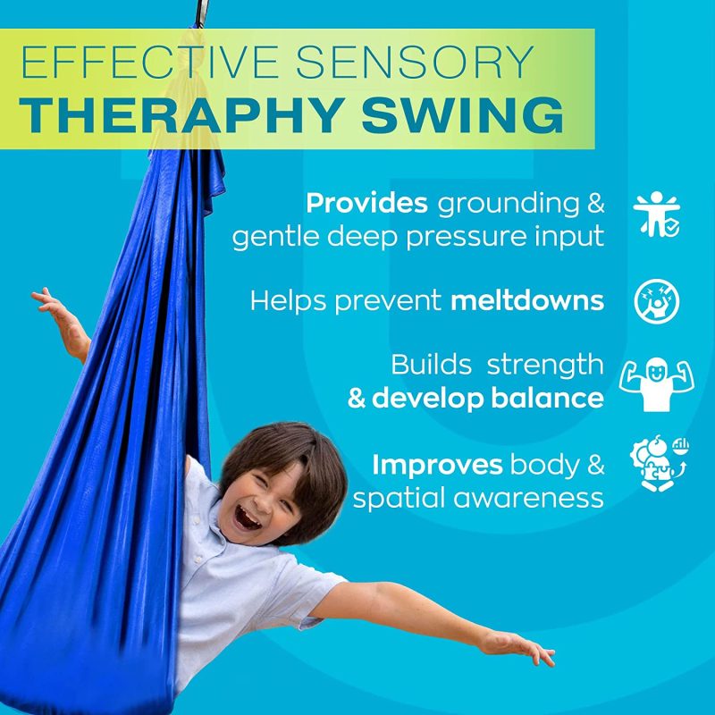 Kids Sensory Swing - Indoor Fun and Relaxation - Image 3