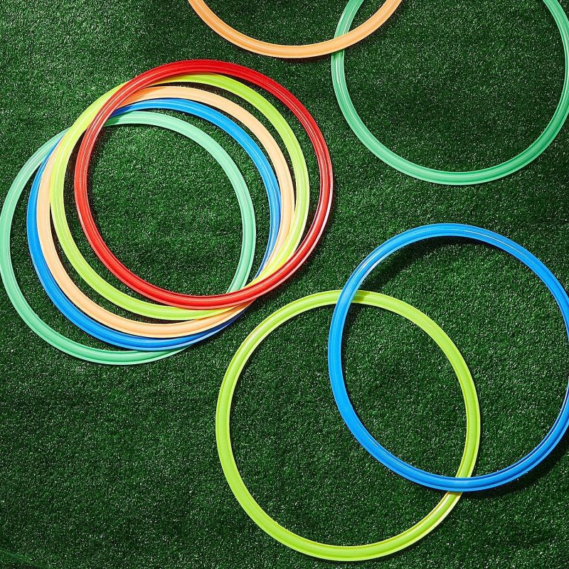 10-Pack Agility Rings for Sport - 30cm Rings in 4 Colours - Image 5