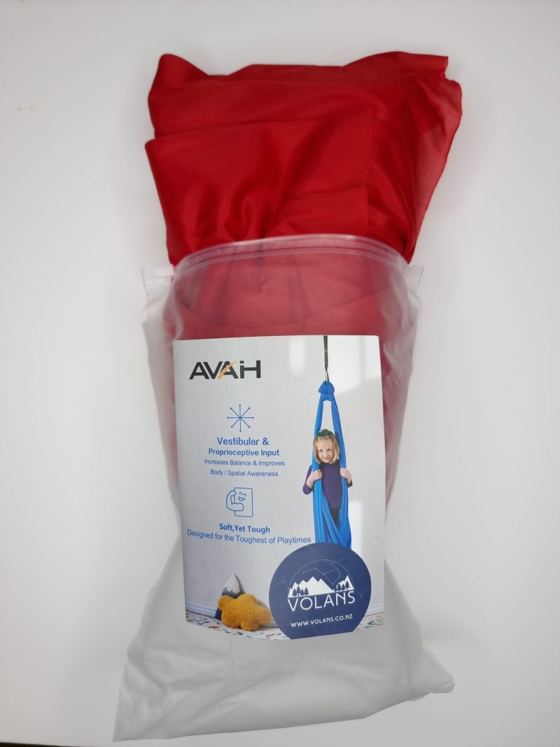 Kids-sensory-swing-red