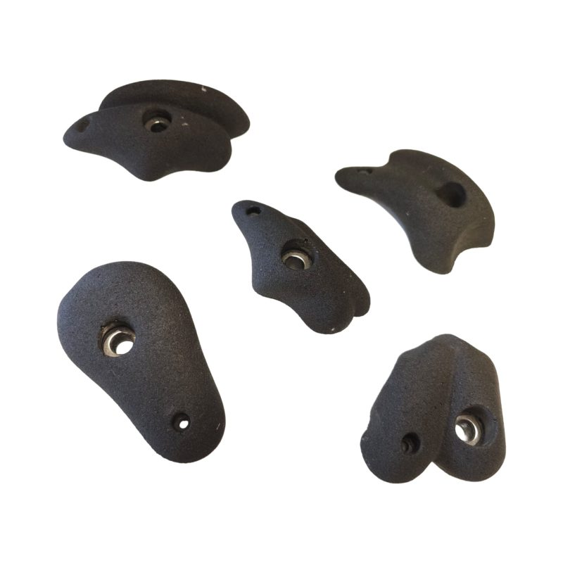 Rock Climbing Holds | Professional Indoor & Outdoor climbing holds | Premium PolyEster (PE) set Medium-005 Grey - Image 2