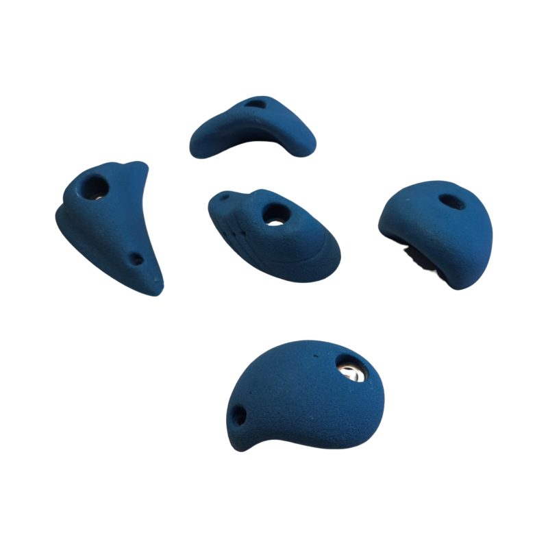 Rock Climbing Holds | Professional Indoor & Outdoor climbing holds | Premium PolyEster (PE) set Medium-002 Blue - Image 3