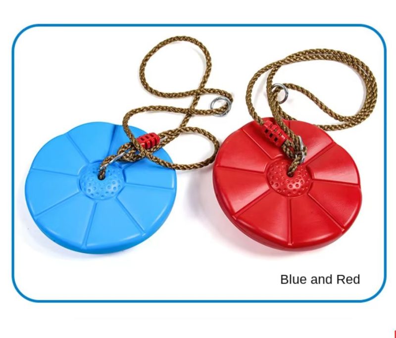 Petal Disc Rope Swing for Kids - Adjustable, Safe, and Fun Swing Seat