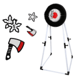 Axe throwing set