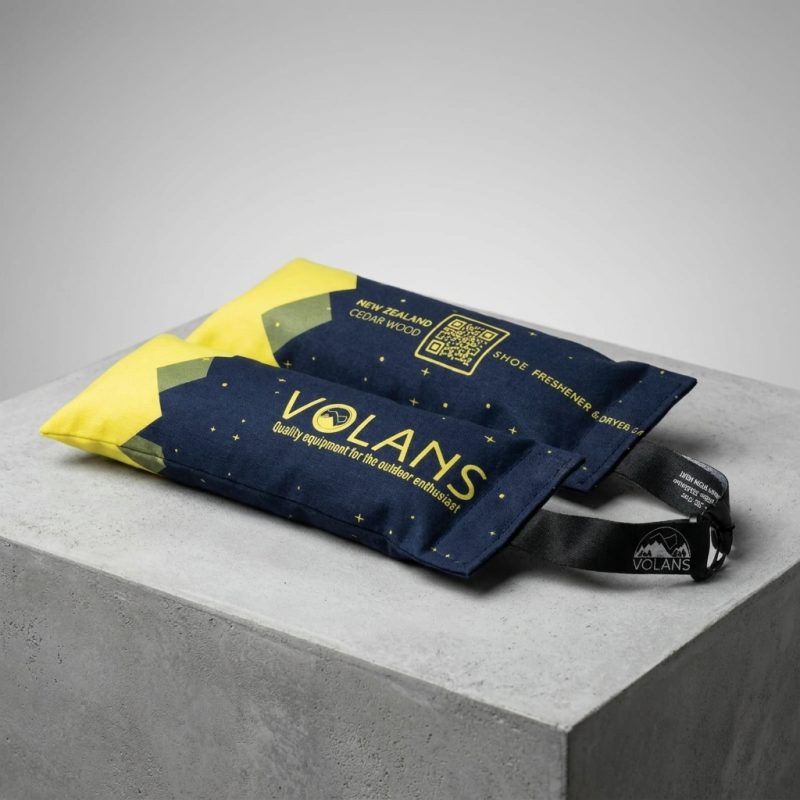 Volans Natural Shoe Deodorizer/Dryer Bags (Pair) – NZ Cedar + Silica