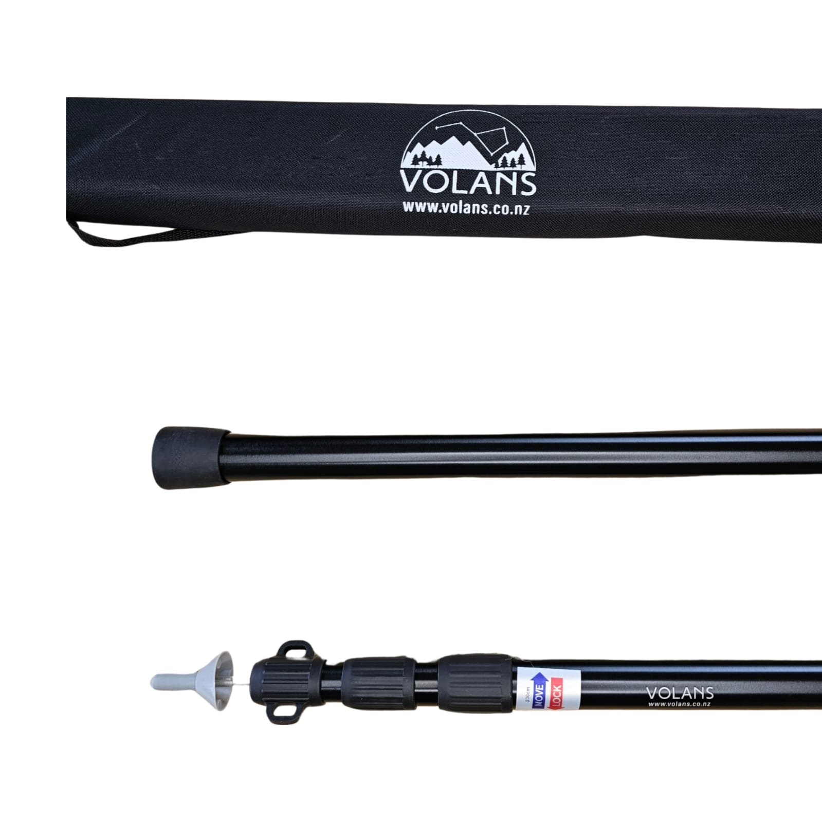 Aluminium-pole-pair-230cm