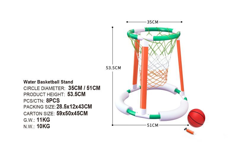 Splash Hoop 360 - Floating Pool Basketball Game - Image 6