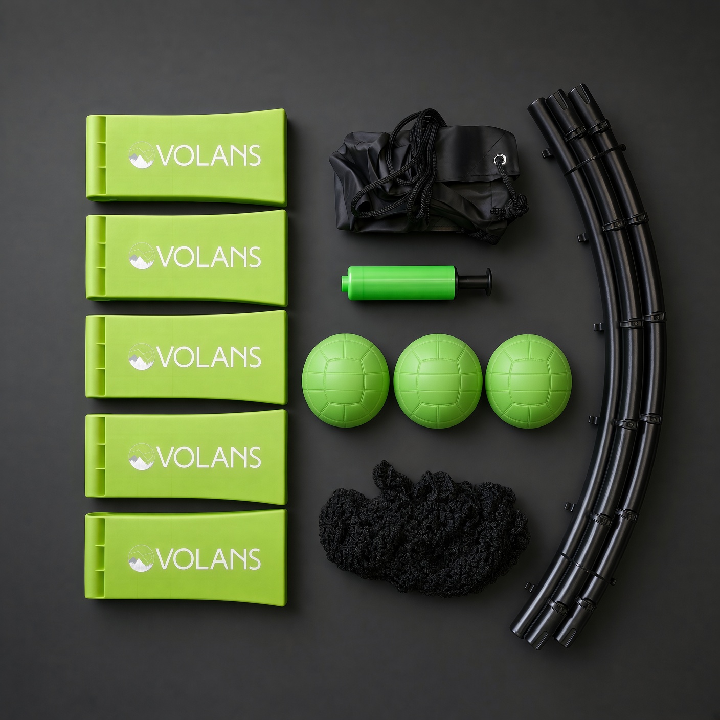 Volans Roundnet Game Set | Blue or Green - Image 2