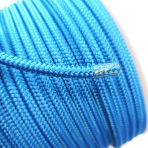6mm Navy Blue Double Braid Polyester Rope x 65 Metres, Quality Docklines  Marine