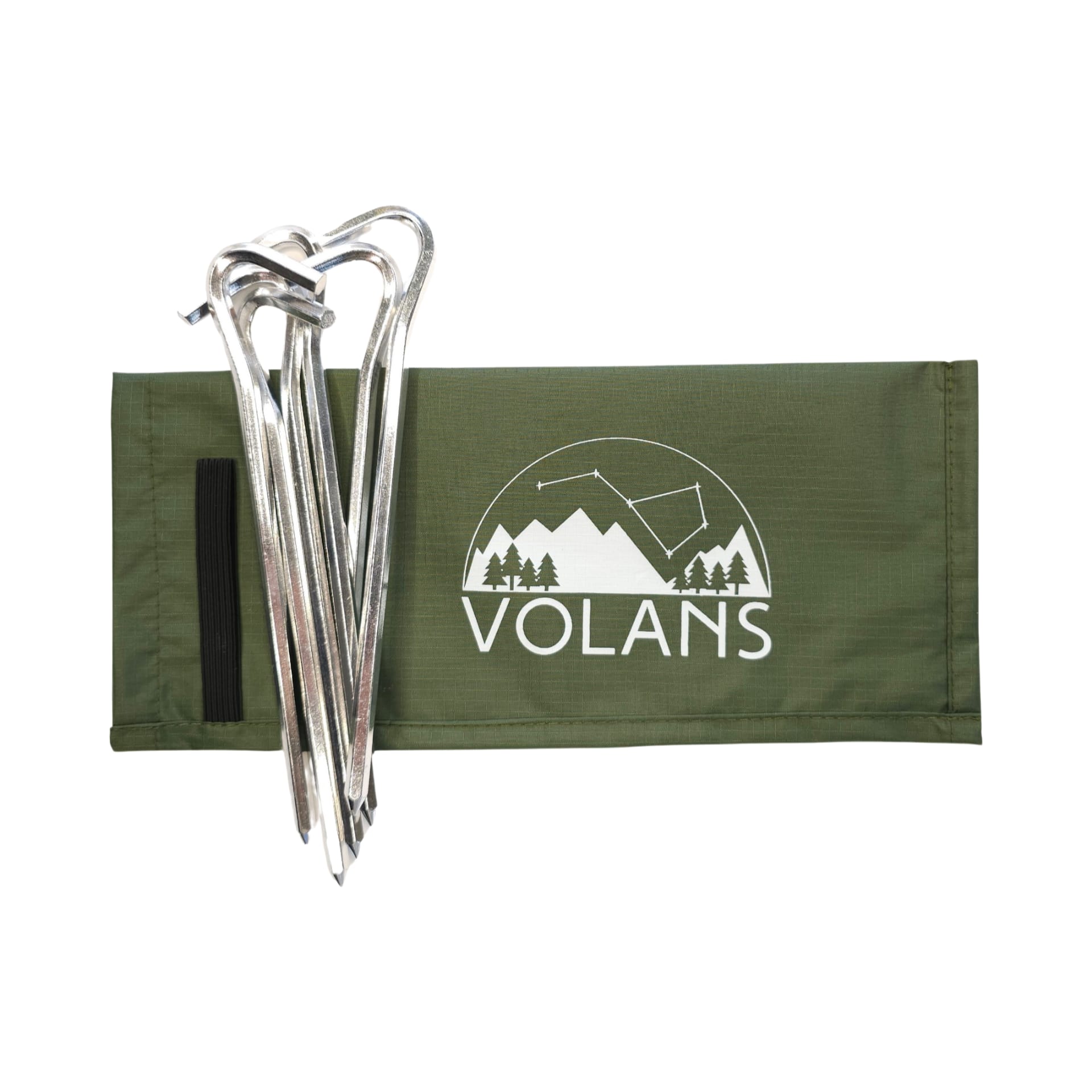 Aluminium tent pegs