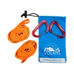 Multiloop tree strap set | 1.5m Orange with Carabiners & bag