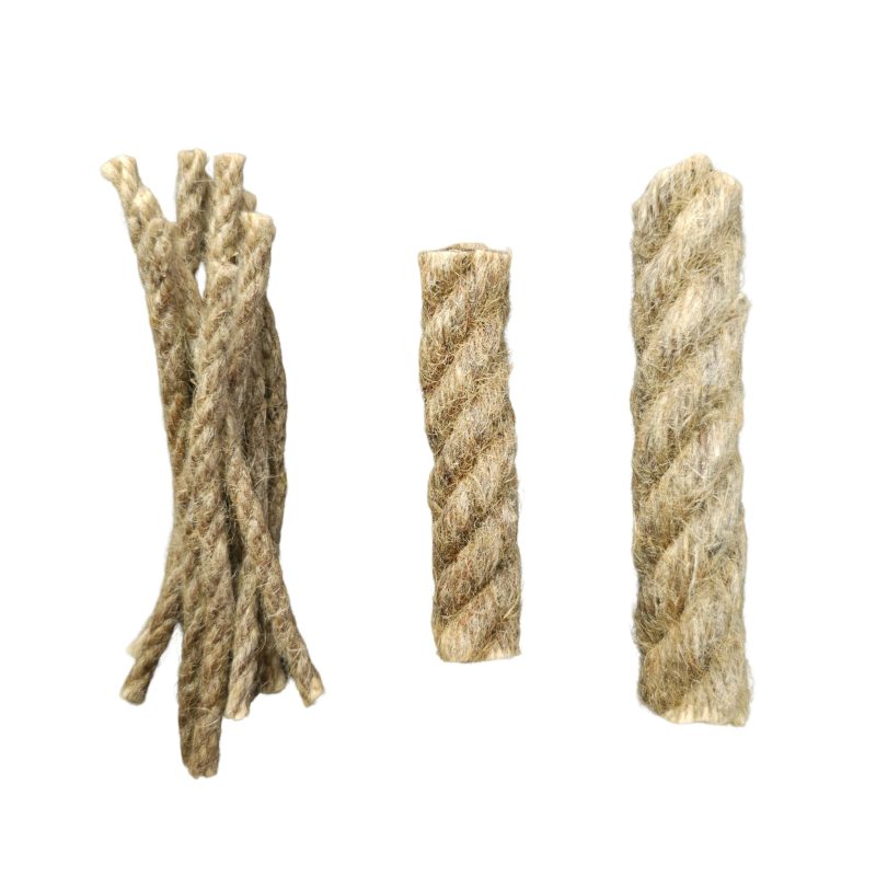 Waxed Jute Tinder Rope – Reliable Fire Starter for Outdoor Survival & Bushcraft