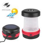 Solar rechargeable lantern