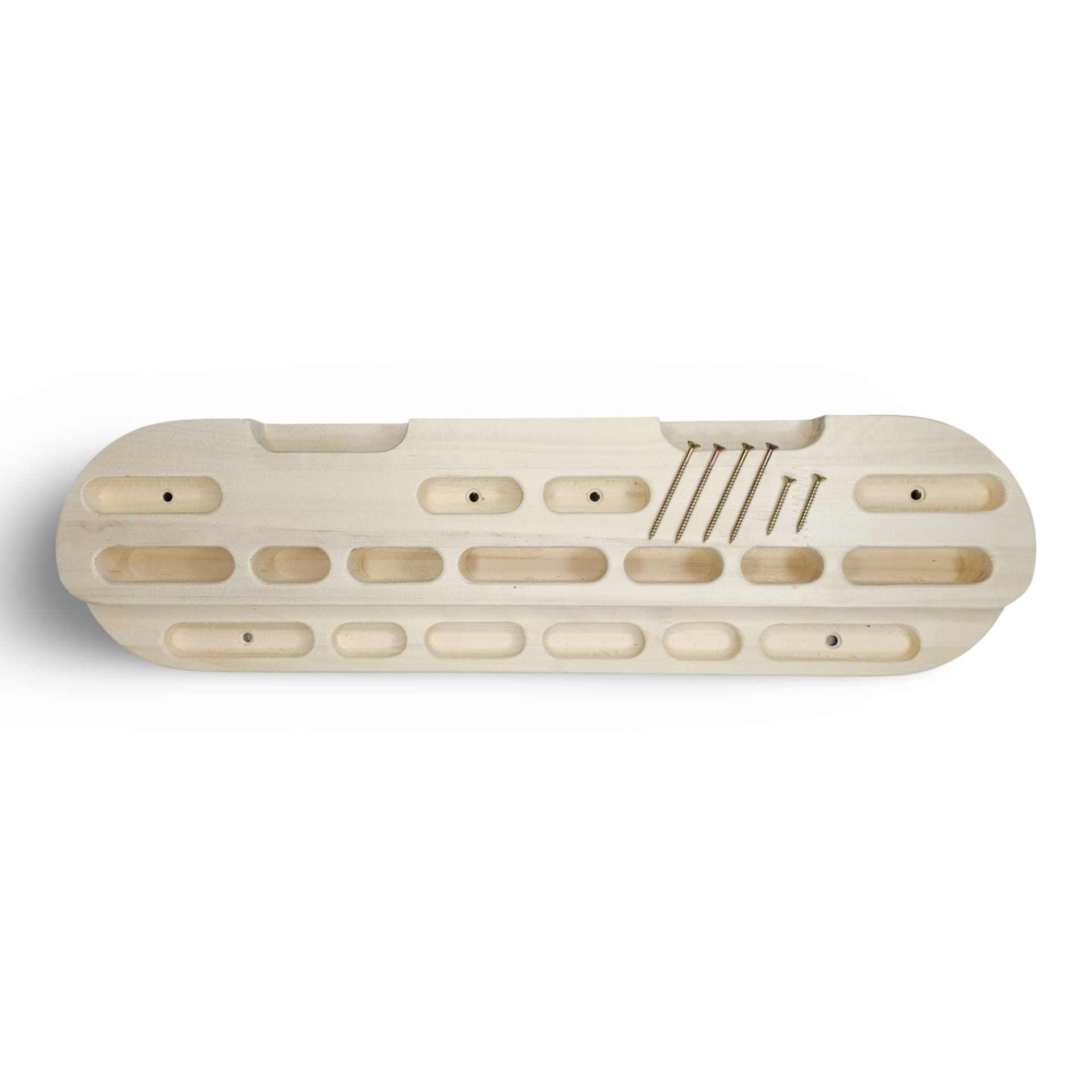 Beech wood hangboard