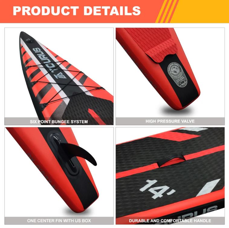 TOURUS Double-Layer Racing SUP Board - Ultimate Performance & Durability - Image 5